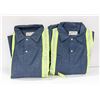 Image 1 : 2 PAIR BLUE COVERALLS SIZE 62T