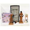 Image 1 : LOT OF ASSORTED ITEMS INCL. EASTER ISLAND TISSUE