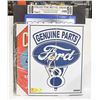 Image 1 : FORD GARAGE SIGNS X 3 "NEW" ALUMINUM/WOOD