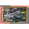 Image 1 : BOX FULL OF VARIOUS KNIVES + KNIFE SHARPENER