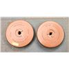 Image 1 : PAIR OF TED WILLIAMS WEIGHTS 25 POUND