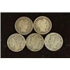 Image 1 : SILVER DIME ASSORTMENT 1911-S & 1912 BARBER DIMES,