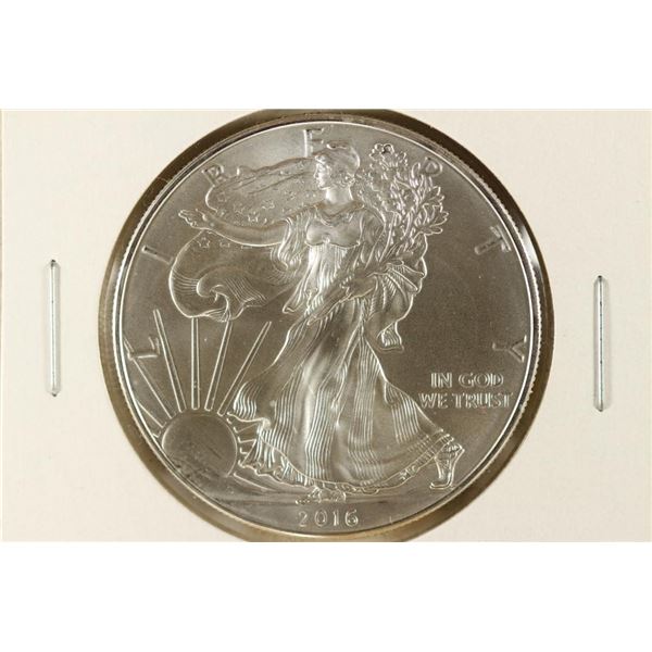 2016 AMERICAN SILVER EAGLE BRILLIANT UNC
