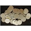 Image 1 : 40 ASSORTED 1927-1936 CANADA FIVE CENTS