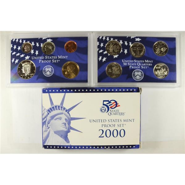 2000 US PROOF SET (WITH BOX)