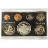 Image 2 : 1988 NEW ZEALAND 7 COIN PROOF SET YELLOW-EYED