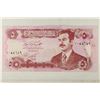 Image 1 : CENTRAL BANK OF IRAQ 5 DINARS WITH SADDAM HUSSEIN