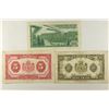 Image 2 : 3 PIECES OF LUXEMBOURG CURRENCY 5-FRANCS,