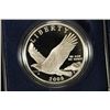 Image 1 : 2008 BALD EAGLE COMMEMORATIVE PROOF SILVER DOLLAR
