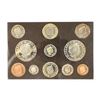 Image 2 : 2008 UNITED KINGDOM 11 COIN PROOF SET INCLUDING 2