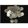Image 1 : ROLL OF 40-1958 CANADA FIVE CENTS BRILLIANT UNC