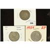 Image 1 : 1940, 1942 & 1950 CANADA SILVER 25 CENTS