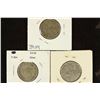 Image 2 : 1940, 1942 & 1950 CANADA SILVER 25 CENTS