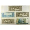 Image 2 : 5 PIECES OF CRISP UNC BRAZIL CURRENCY 1-CRUZEIRO,