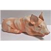 Image 1 : Pig Statuette - Ceramic, 6" height, >12" Length