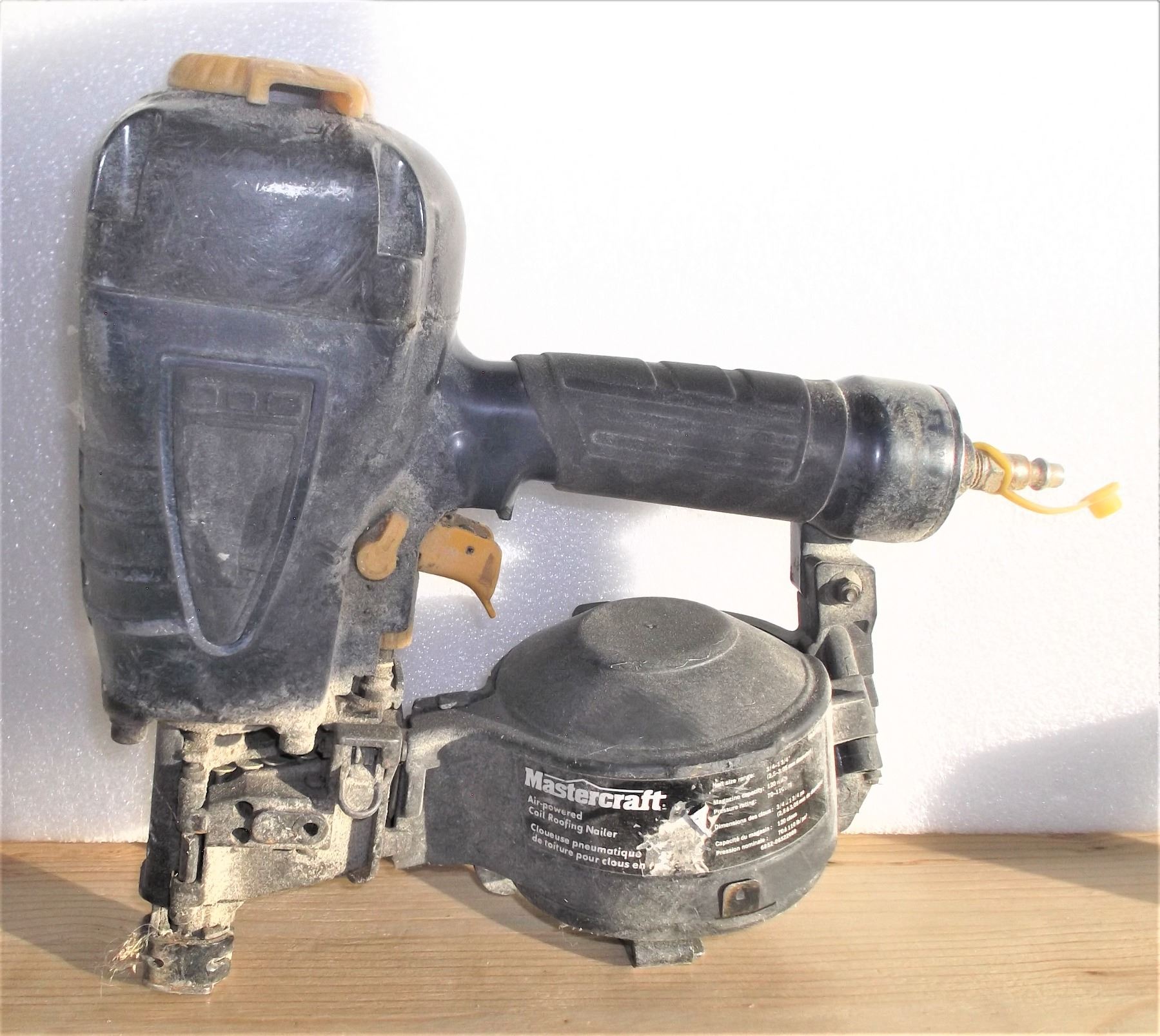 Mastercraft AirPowered Coil Roofing Nailer