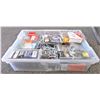 Image 2 : Bin of Assorted Nuts, Screws, Nails, etc.