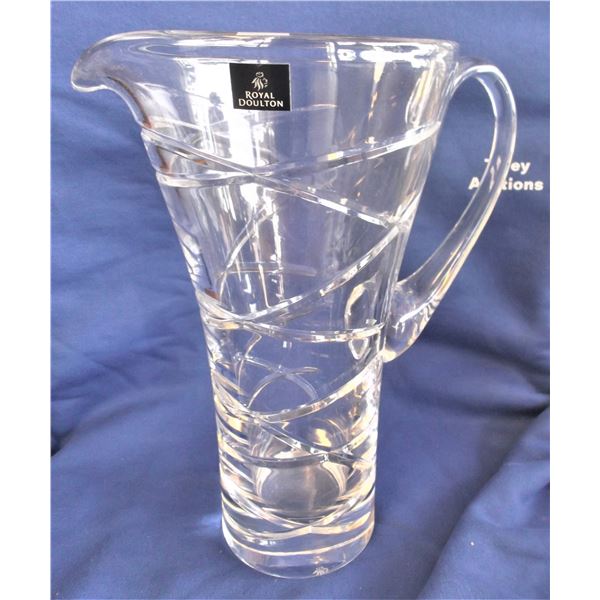 Royal Doulton Crystal Pitcher