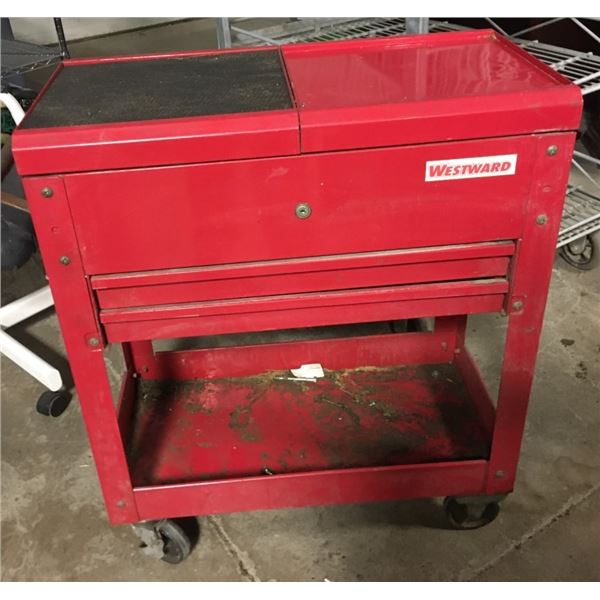 Red Tool Cart