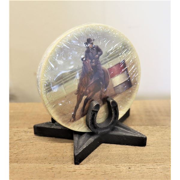Coaster Set - Barrel Racing  - PROCEEDS TO LAKELAND HUMANE SOCIETY