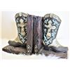 Image 1 : Boot Book Ends  - PROCEEDS TO LAKELAND HUMANE SOCIETY