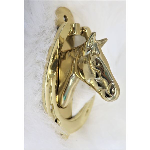 Brass Horse Door Knocker  - PROCEEDS TO LAKELAND HUMANE SOCIETY