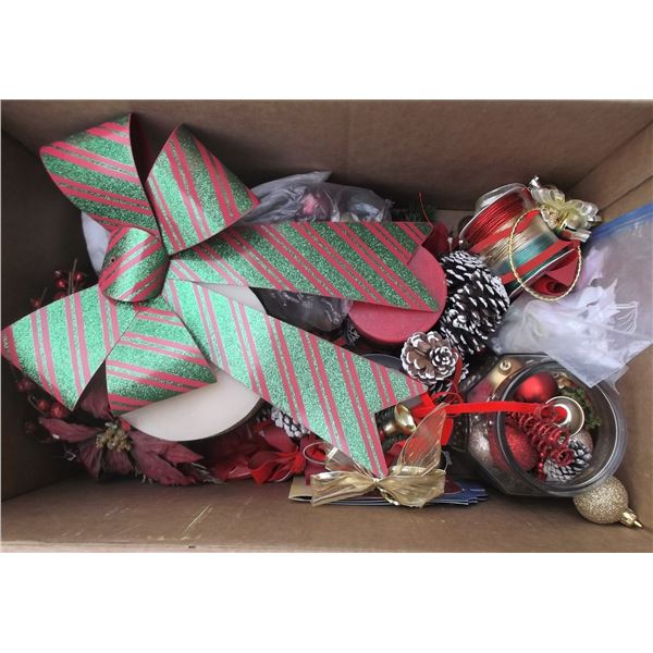 Box of Christmas Decor
