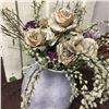 Image 2 : Large Vase with Fabric Flowers