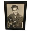 Image 1 : Large Framed Fine Quality Print of Elvis Presley, Dimensions 30" x 42"