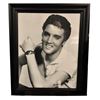 Image 1 : Framed Poster of Elvis Presley, Dimensions 20" x 24"