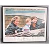 Image 1 : Framed Print of Princess Diana, Prince Harry, and Prince William