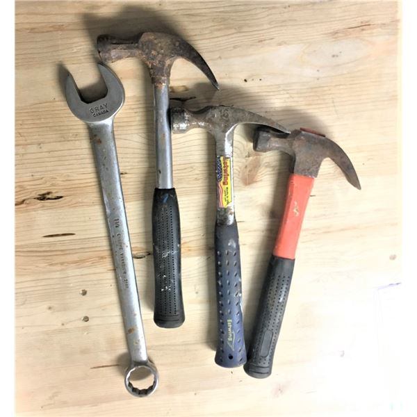 Three Hammers and One Wrench