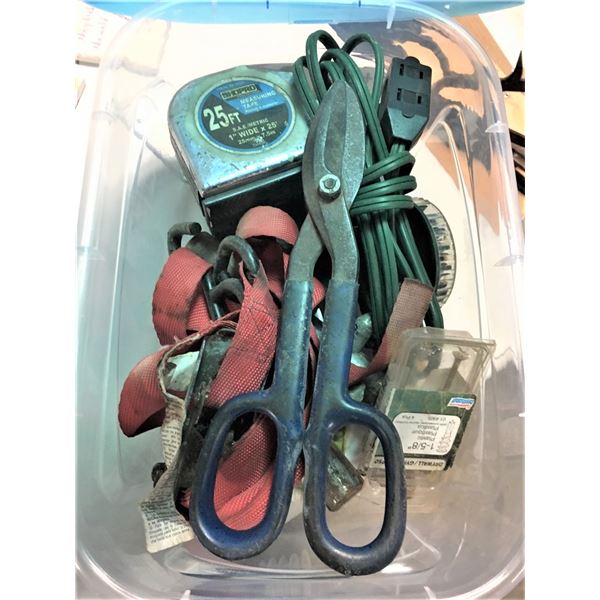 Shoebox Bin of Tools as shown in photo