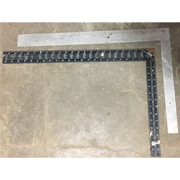 Two 23" x 13" Squares