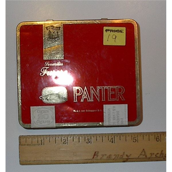 Panter Cigar tin Panther
