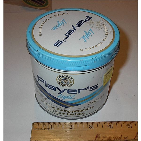 Players tobacco  tin