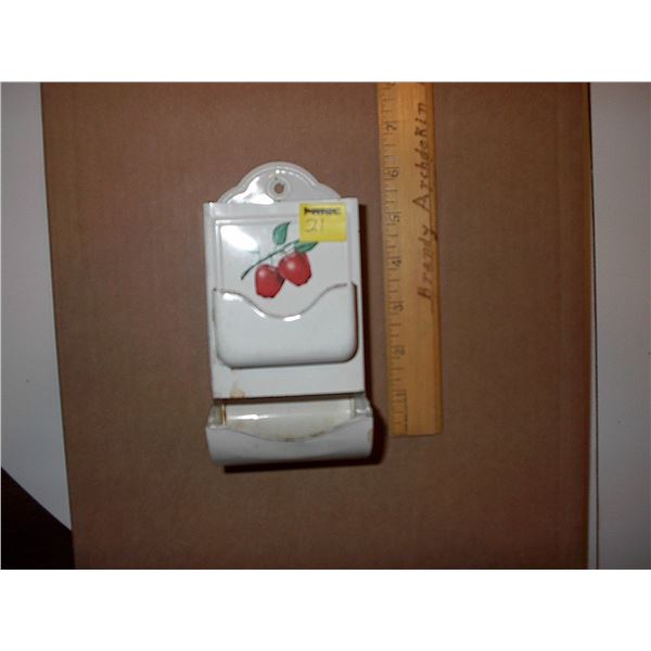 match box holder