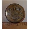 Image 4 : antique gin pill kidney box