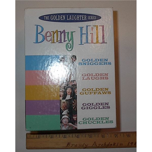 Benny Hill VHS collection