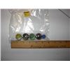 Image 1 : Bag of five large marbles