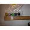 Image 1 : Bag of five large marbles