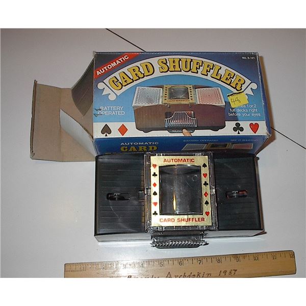 Card shuffler Schmalz Auctions