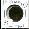 Image 1 : 1 cent Canadian 1859 penny coin