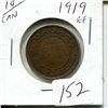 Image 1 : 1 cent 1919 Canadian penny coin
