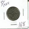 Image 1 : 5 cents Canadian 1924 nickel coin