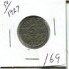 Image 1 : 5 cents Canadian 1927 nickel coin