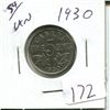 Image 1 : 5 cents Canadian 1930 nickel coin