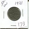 Image 1 : 5 cents Canadian 1931 nickel coin