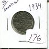 Image 1 : 5 cents Canadian 1934 nickel coin