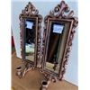 Image 1 : Pair Wall Sconce Mirrors W/ Candle Stands (Can Be Removed)